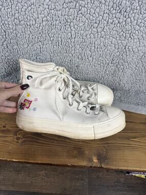 CONVERSE Chuck Taylor All Star Hi Lift Platform Return To Festival Shoes Sz 9.5
